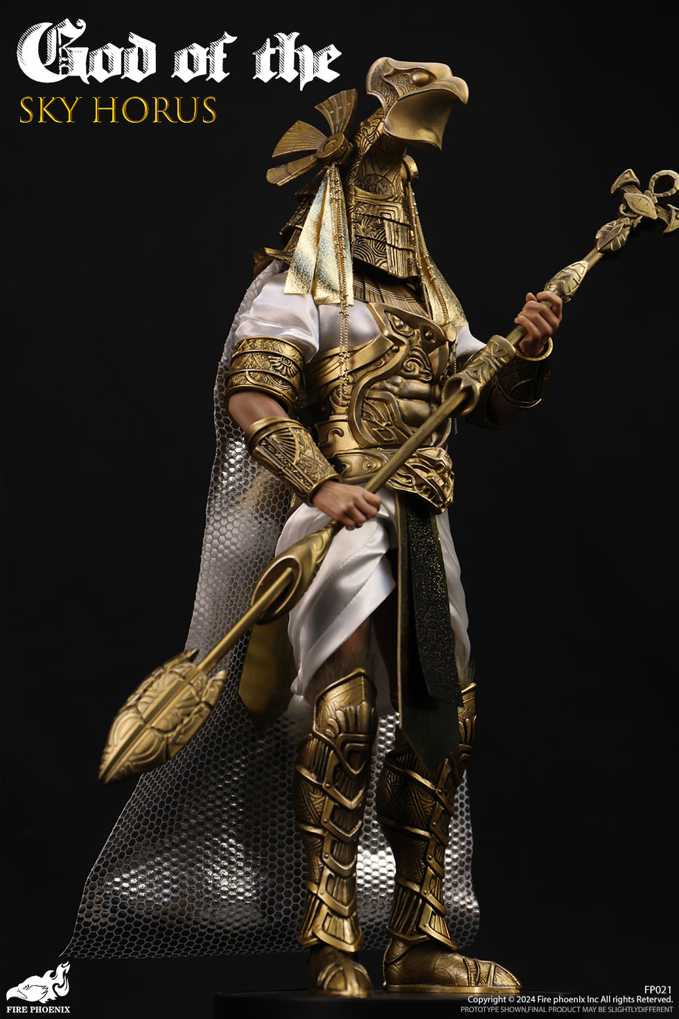[สั่งจอง] FIRE PHOENIX 1/6 FP021 : DIECAST ALLOY - Pharaoh's Guardian God - HORUS