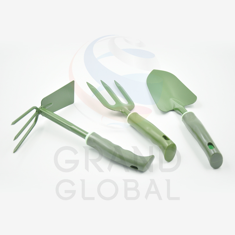 SOLID | พลั่ว ทำสวน เครื่องมือทำสวน อุปกรณ์ทำสวน ช้อน ตักดิน ขุดดิน ปลูกพืช อุปกรณ์ ปลูกพืช วัสดุ เหล็ก ข้ามพลาสติก