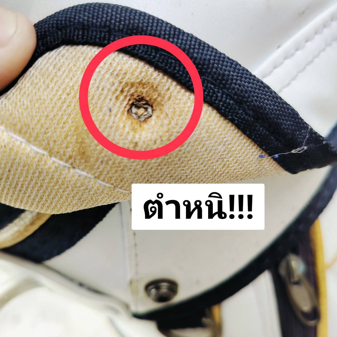 ** มีตำหนิเป๊กหลุด ** ถุงกอล์ฟ SWORD ถุง TOUR ใบใหญ่ ของแท้มือสองค่ะ ใช้งานได้ดี ถ้าไม่ซีเรียสเรื่องเป๊ก ปกติออกรอบต้อง ถอดอยู่แล้ว และปกติติดสามเป๊กก็ไม่เป็นไร ลดพิเศษ!!! ของใหม่แพงมาก!!!
