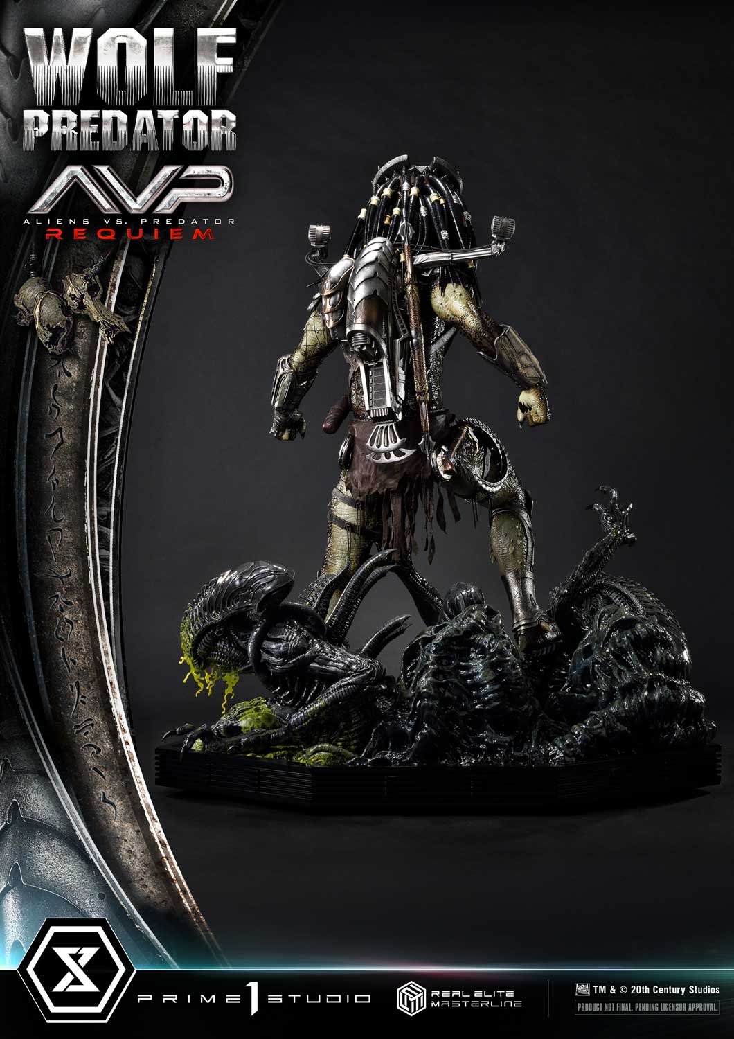 [สั่งจอง]Prime 1 Studio : Wolf Predator (Aliens vs. Predator: Requiem)