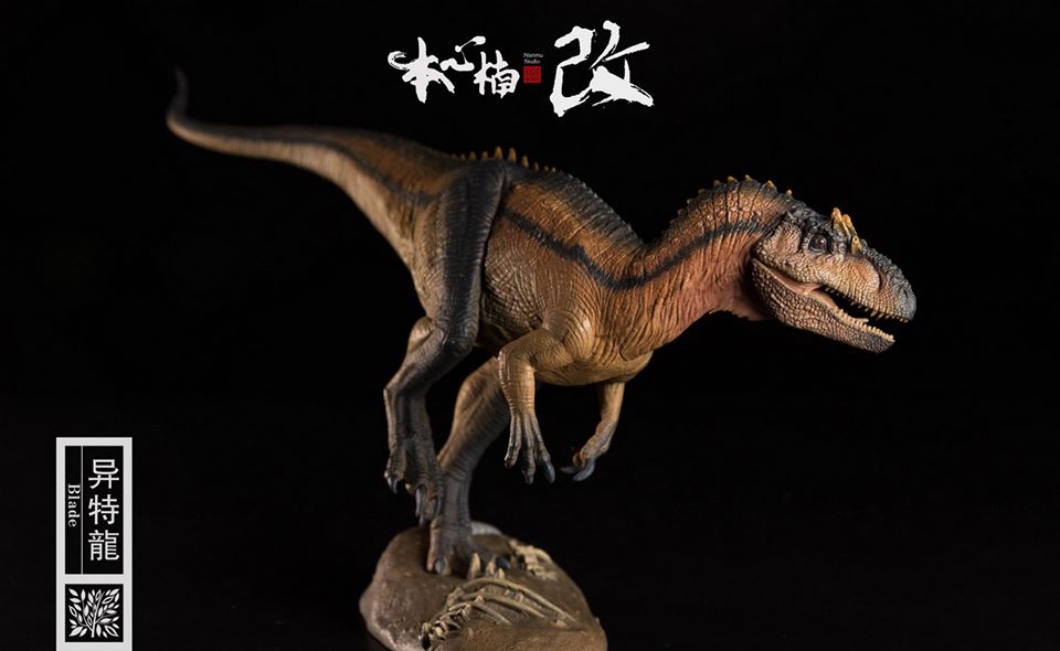 [สั่งจอง]Nanmu Studio Red 117118 (RED)/117101(Blue) 1/35 Scale Jurassic Series : Allosaurus (Blade) Dinosaur Statue