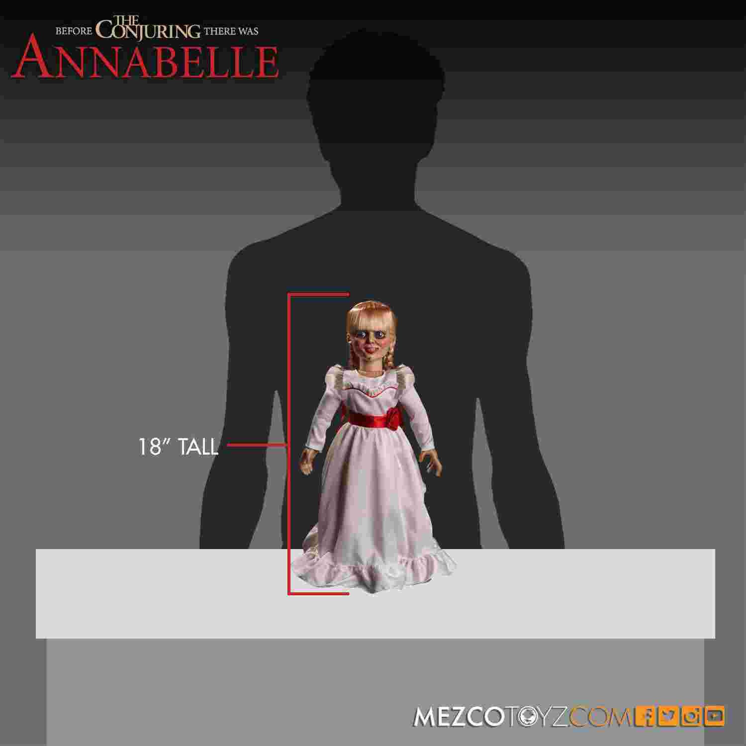 [สั่งจอง] Mezco Toyz 18" : Annabelle Prop Replica Doll [Reissue]