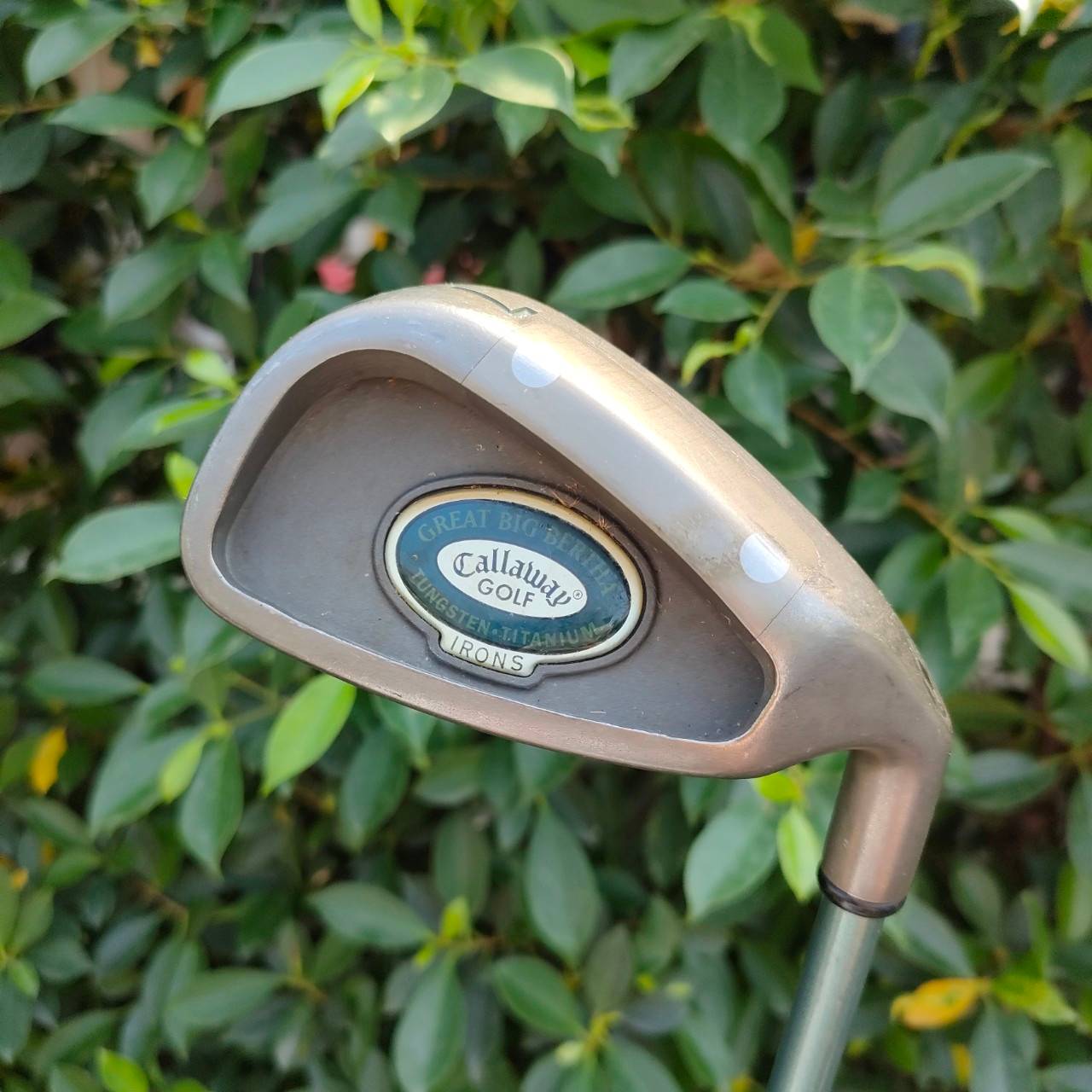 ** ไม้กอล์ฟสำหรับผู้หญิง ** เหล็ก 7 CALLAWAY GREAT BIG BERTHA ก้าน LADIEIES FLEX L ตีง่ายมาก ใบ CAVITY ใหญ่