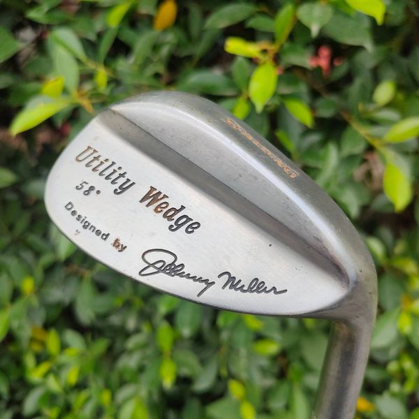 WEDGE SPALDING UTILITY องศา 58 ก้าน DYNAMIC GOLD FLEX WEDGE แม่ๆแน่นๆ สปินสูงจัดครับ