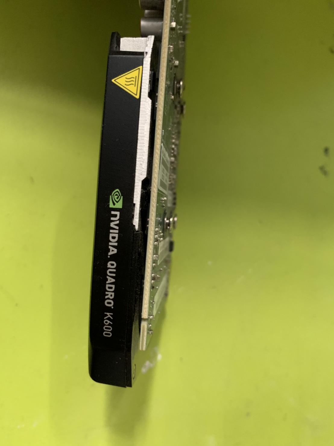 NVIDIA Quadro K600 1GB DDR3 PCI-E Workstation Video Graphics (ขายาว)