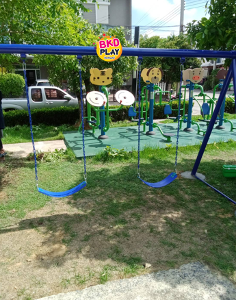 ชิงช้า2ที่นั่งโครงเหล็ก ชิงช้าเด็กโต เสาใหญ่ พร้อมส่ง, ชิงช้าเหล็ก ของเล่นสนาม, เครื่องเล่นสนามกลางแจ้ง พร้อมส่ง