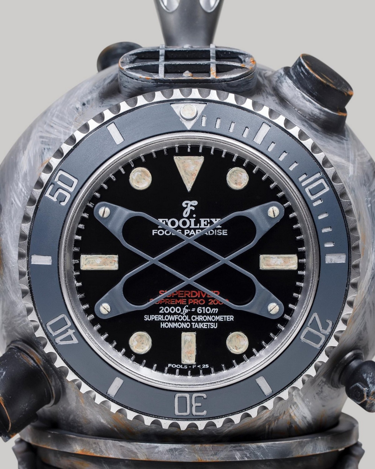 [สั่งจอง]Fools Paradise - FP062 : HONMONO TAIKETSU // VINTAGE DOUBLE RED (34.5cm