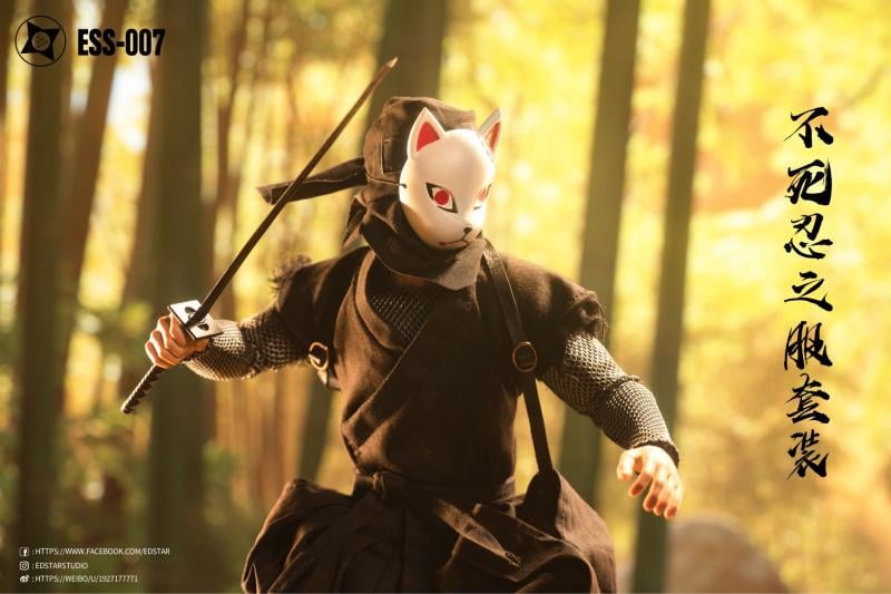 [สั่งจอง] EdStar ESS-007 1/6 : Undead Ninja Clothes and Accessories Sets