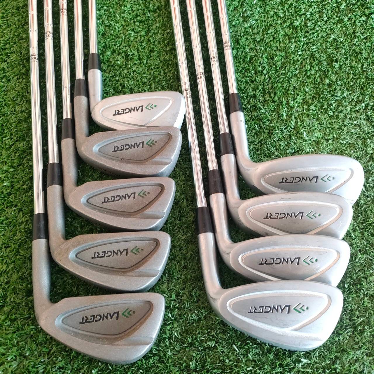 ชุดเหล็ก TRANSITION LANGERT วัสดุสุด premium มีเหล็ก 3 - 9 เเละ PW SW ก้าน TRUE TEMPER R300 ไม้กอล์ฟมือสอง ของแท้ BY NakaraLuxurious