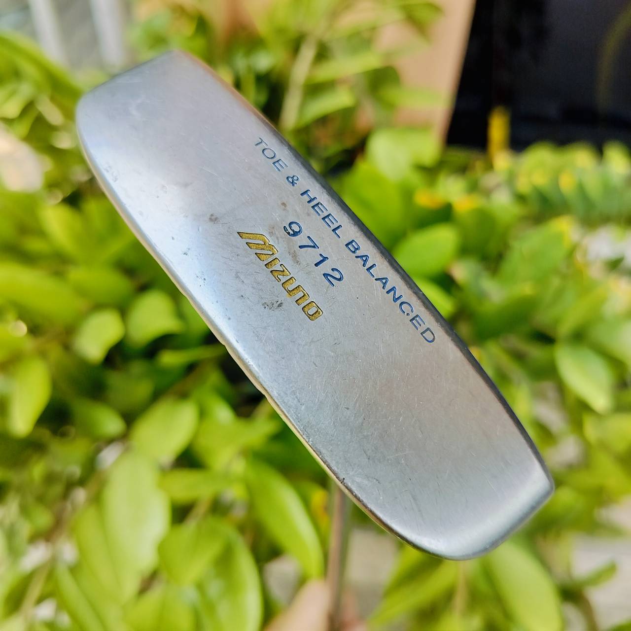 PUTTER MIZUNO 9712 TOE & HEEL BLANCED รูปทรงคอพัตเตอร์พิเศษ หลายท่านชอบมากๆ พัตต์ง่าย และนิ่ง ไม้กอล์ฟพรีเมี่ยมมือสอง ของแท้ By NakaraLuxurious