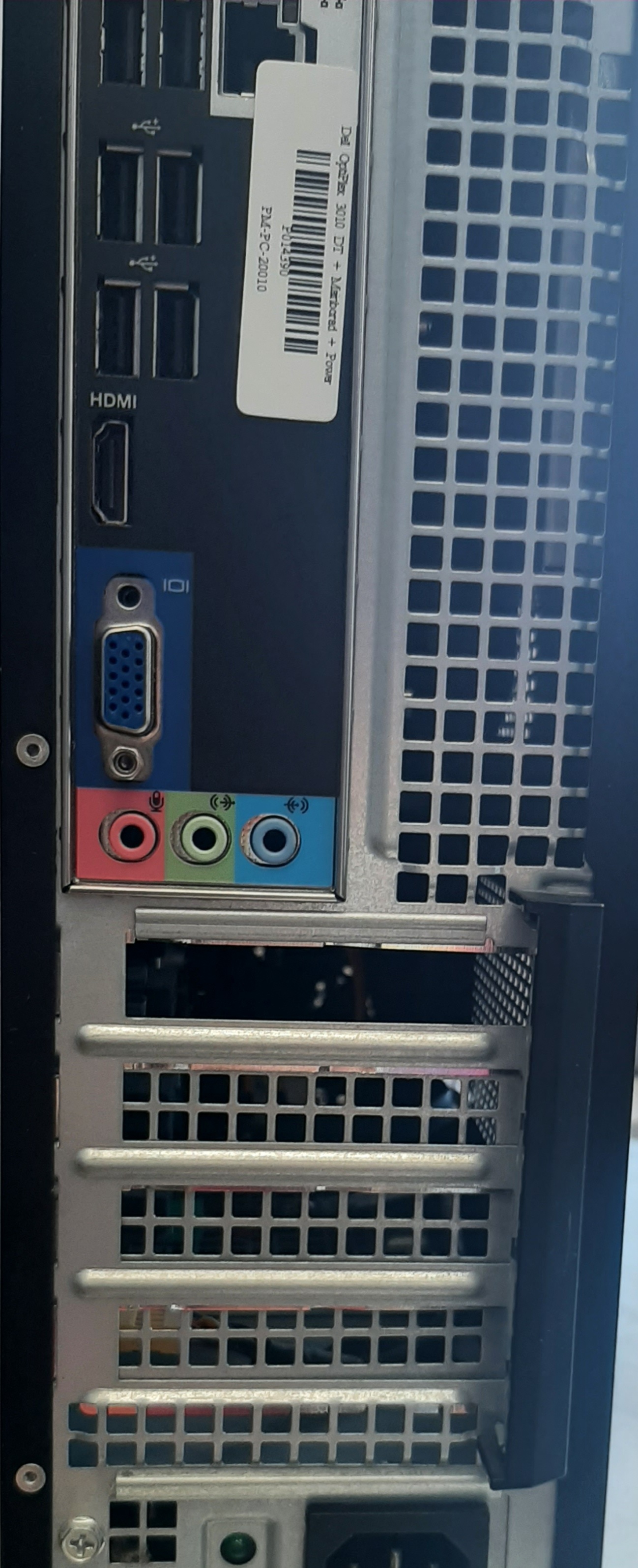 พีซีมือสอง Dell Optiplex 3010 DT (i3-3220 Ram4GB HDD500GB) สภาพดี ประกันร้าน 1 เดือน