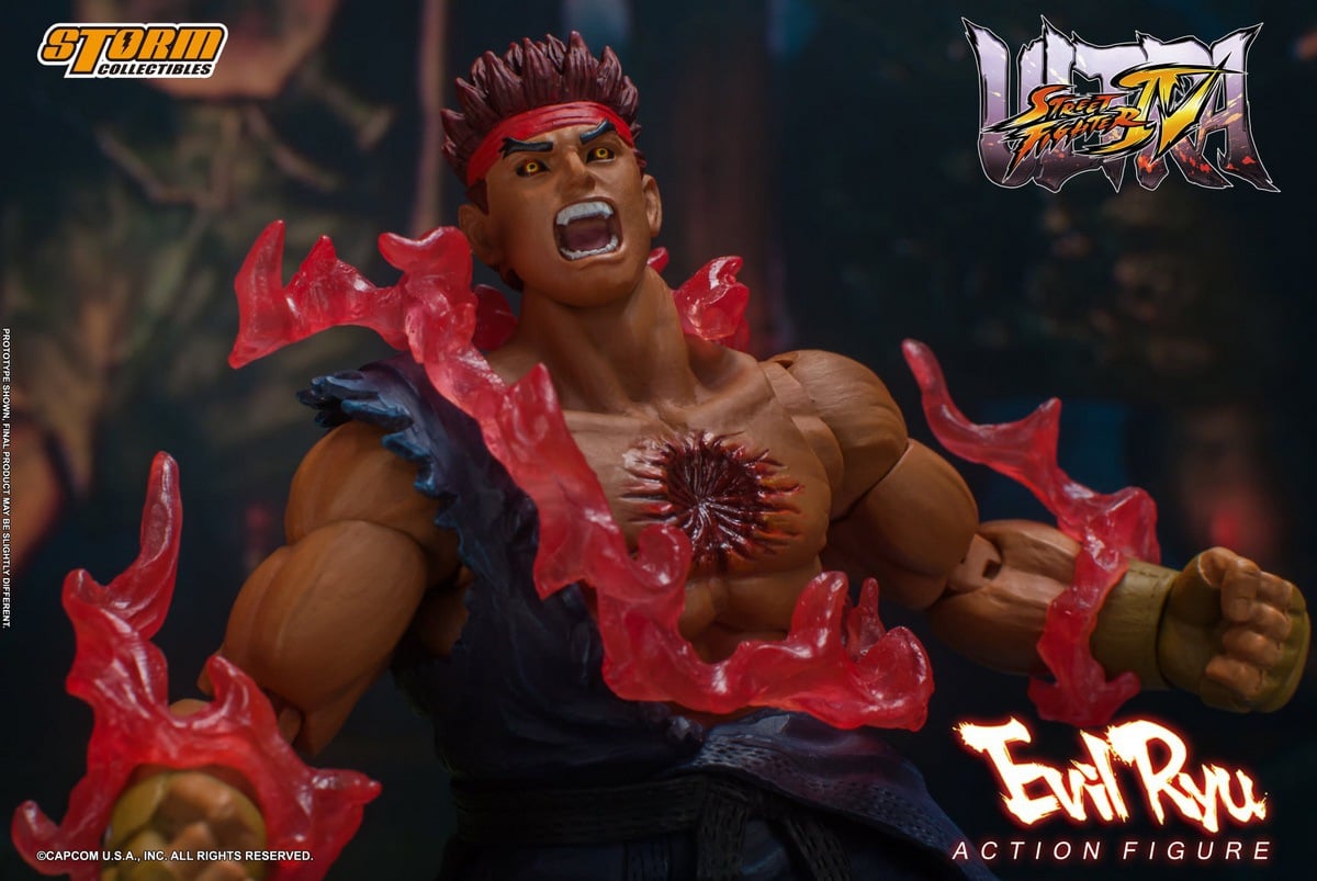 [สั่งจอง]Storm Toys CPSF21 :Street Fighter IV - EVIL RYU