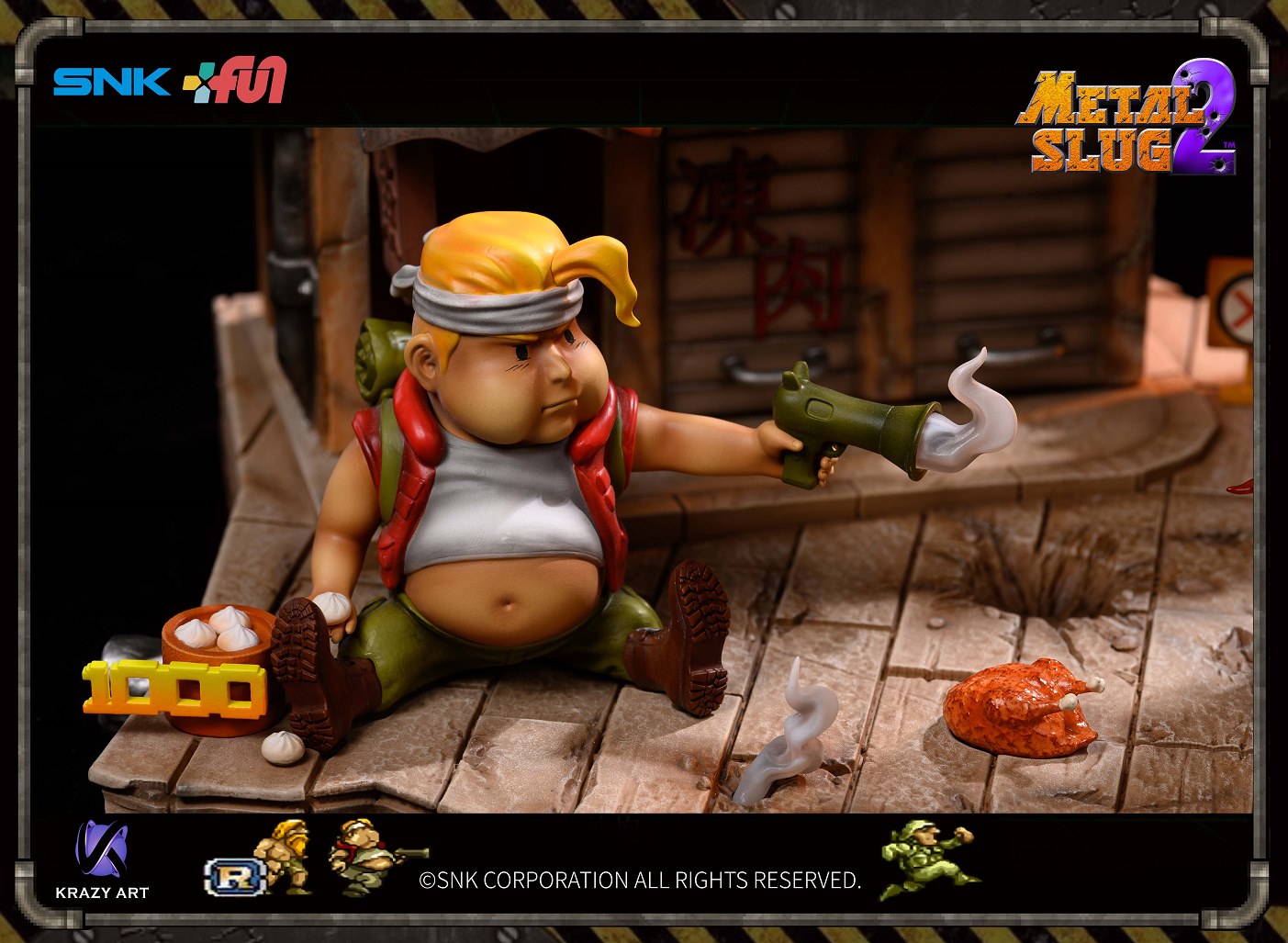 [สั่งจอง]Krazy Art : Metal Slug 2 - China Town