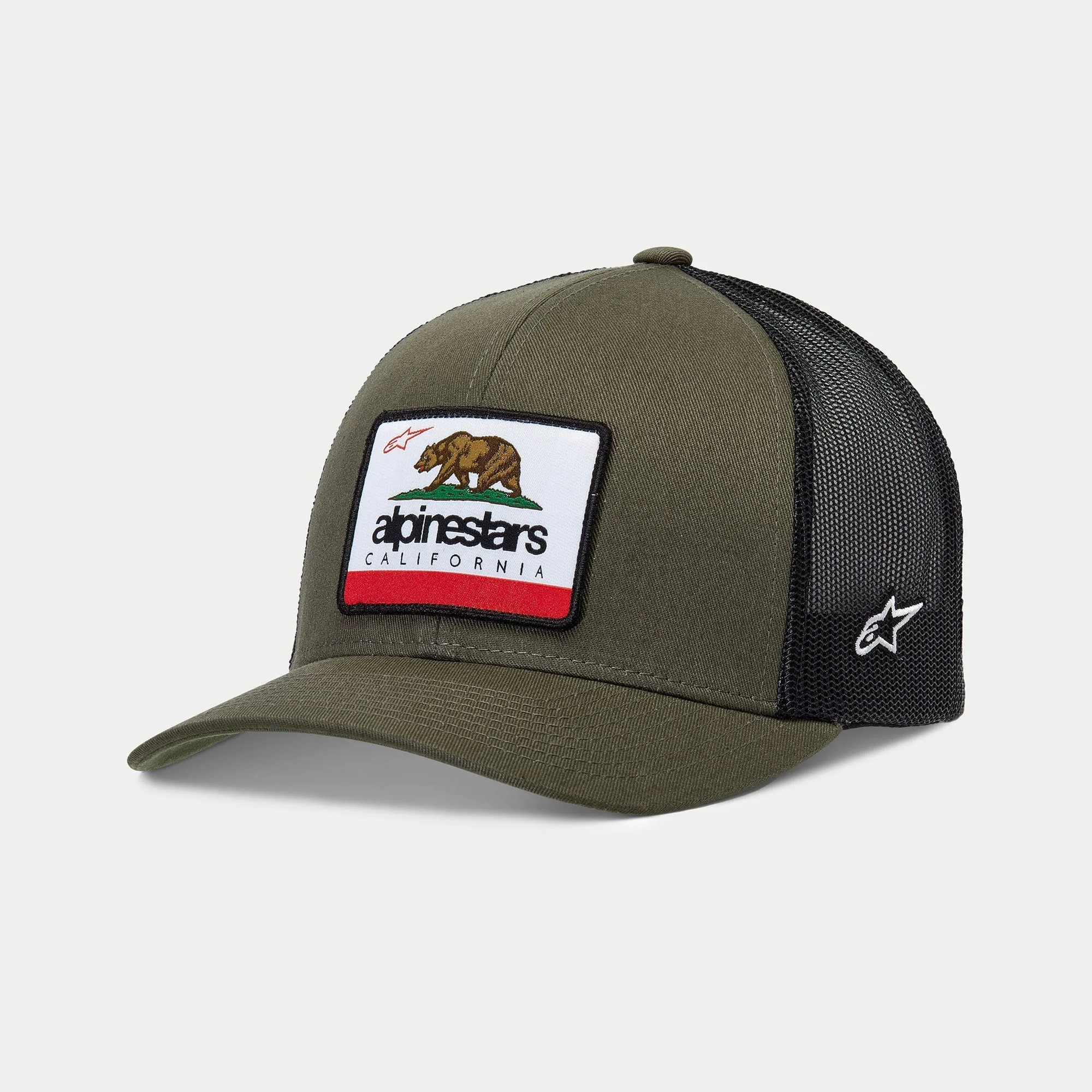 หมวกแก๊ป Alpinestars Cali 2.0 Hat - Military/Black