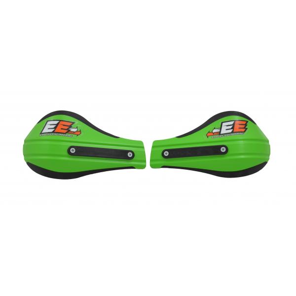 ใบการ์ดแฮนด์ Enduro Engineering EVO2 Green Plastic Outer Mount Roost Deflectors
