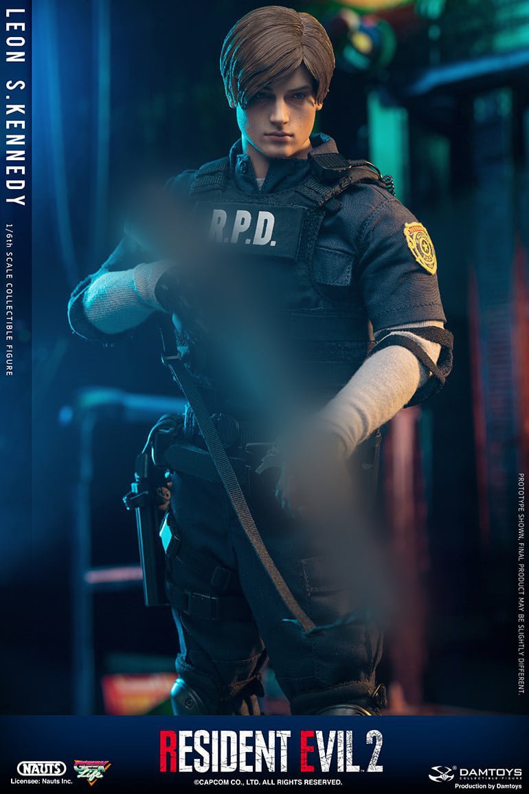 [สั่งจอง]NAUTS x DAMTOYS DMS030 1/6 : RESIDENT EVIL 2 - LEON S.KENNEDY (Reproduction)
