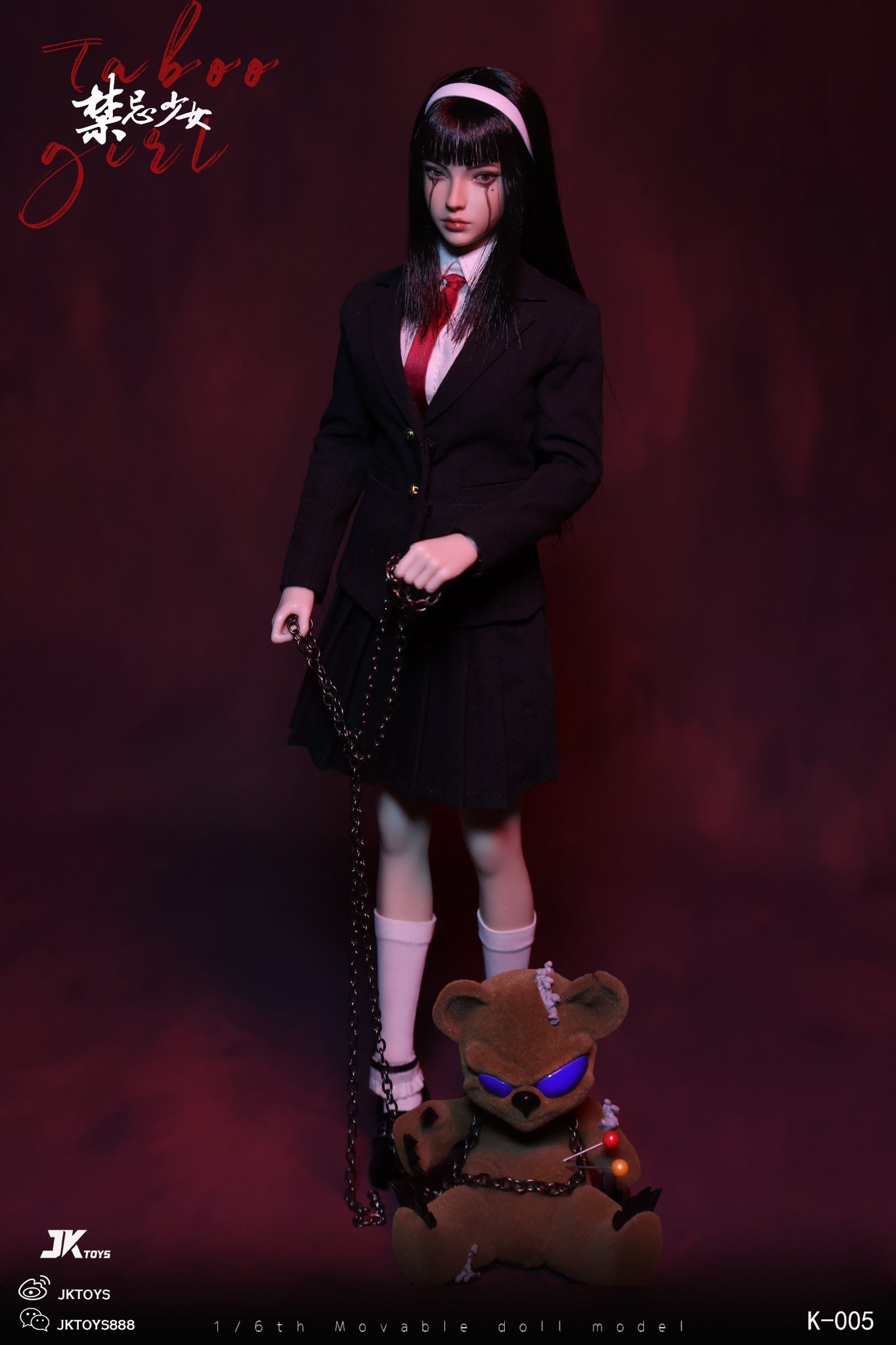 [พร้อมส่ง] JKTOYS K-005 1/6 : Taboo girl Tomie cosplay