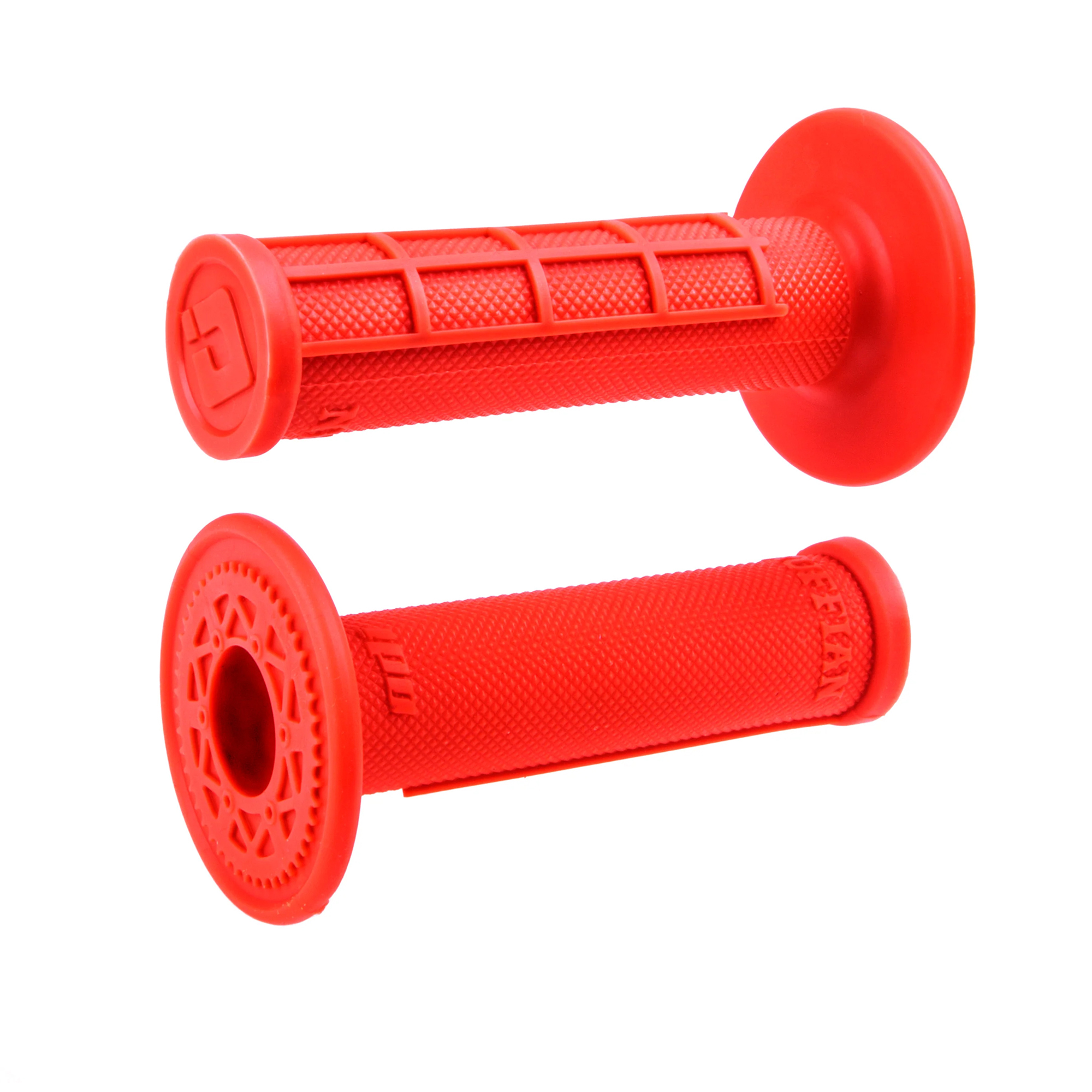 ปลอกแฮนด์ ODI Grip Half Waffle Single-Ply Slip-On Mx Grip - Fluo Orange