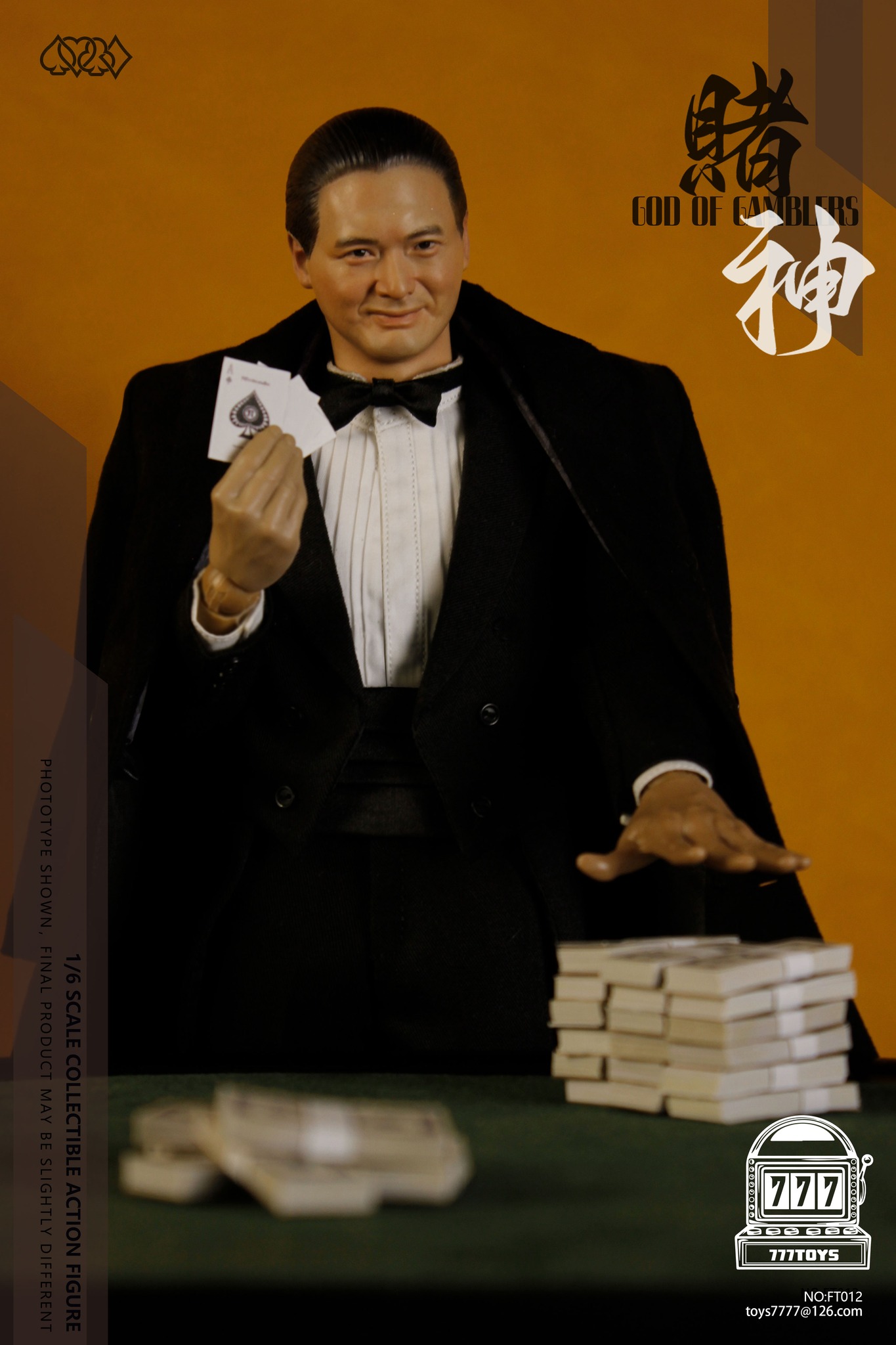 [สั่งจอง]777TOYS NO.FT012 1/6 Gambling God Mr. Gao