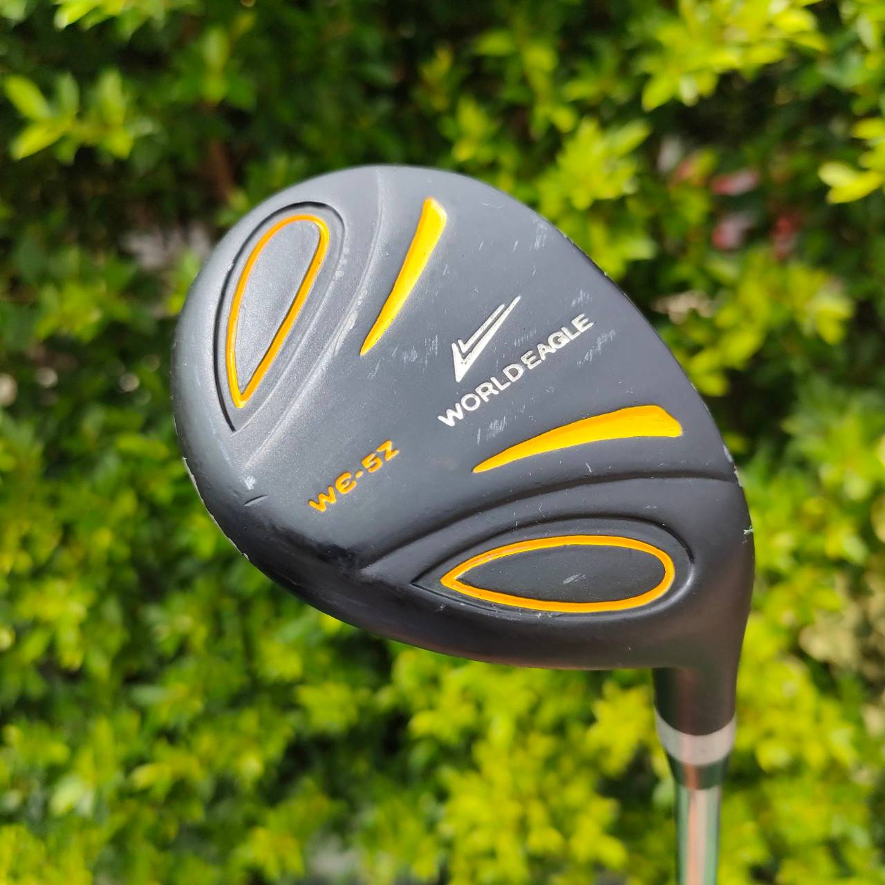 HYBRID WORLDEAGLE WE-5Z ก้าน WORLDEAGLE FLEX R ไฮบริดก้านเหล็ก สำหรับท่านที่ชอบไฮบริดแบบบู๊ดุดัน!! เน้นตีตรงมากที่สุด ไม้กอล์ฟมือสอง ของแท้ BY NakaraLuxurious