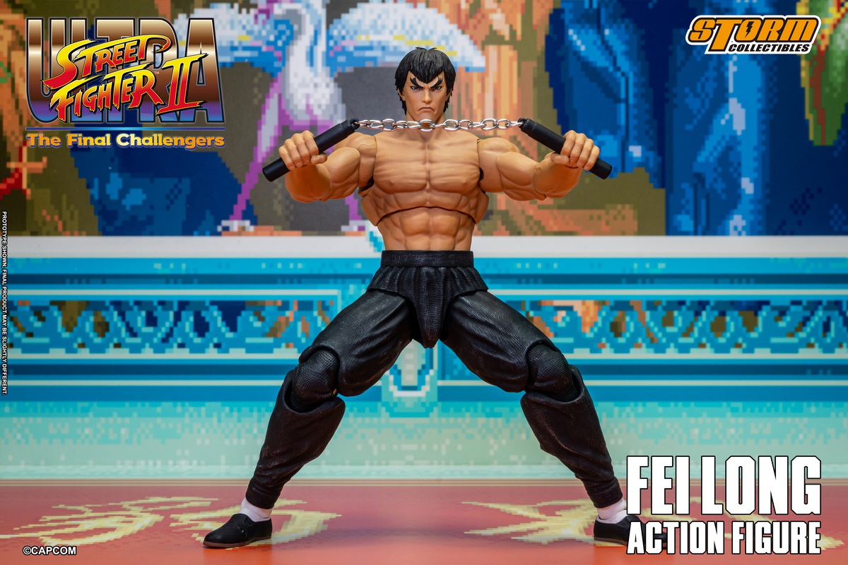 [พร้อมส่ง] Storm Toys CPSF24 1/12 : ULTRA STREET FIGHTER II The Final Challengers - FEI LONG