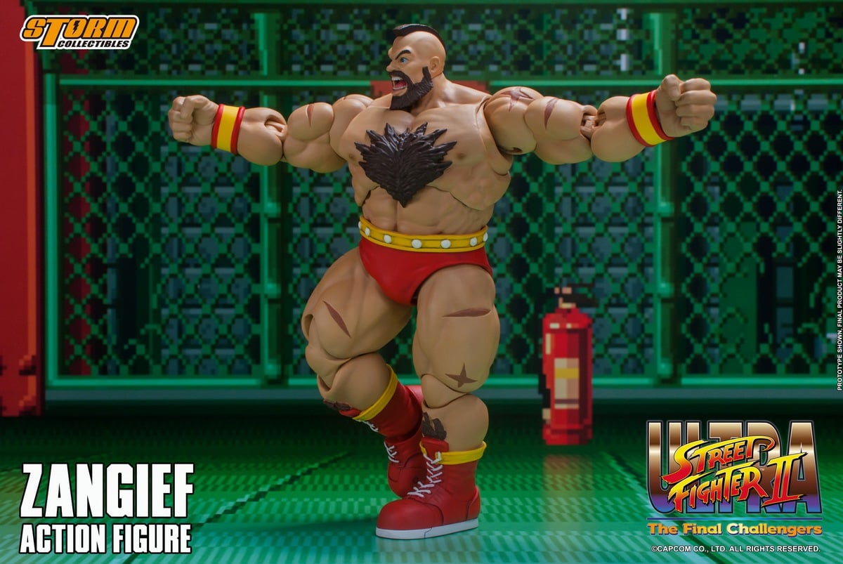 [สั่งจอง]Storm Toys CPSF22 1/12 : ULTRA STREET FIGHTER II - ZANGIEF