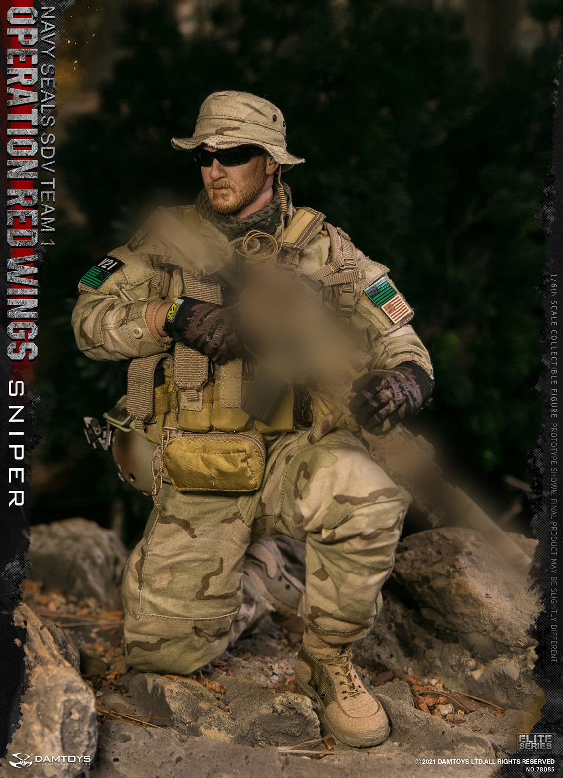 [สั่งจอง]DAMTOYS 78085 1/6 : Operation Red Wings NAVY SEALS SDV TEAM 1 Sniper