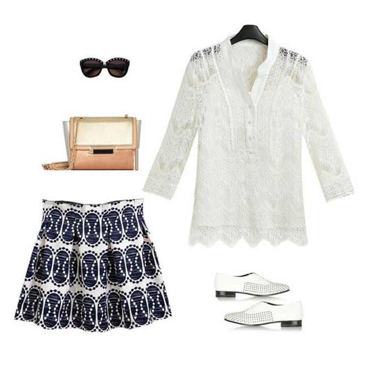 เสื้อผ้าเซ็ท 3 ชิ้น ชุดเสื้อกระโปรงพร้อมเสื้อซับใน (มี 2 ไซส์)