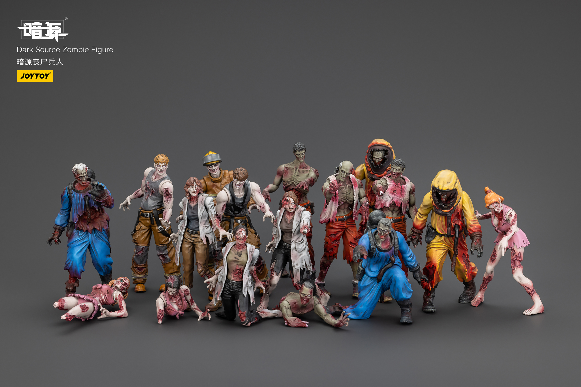 [สั่งจอง]Joy toy 1/25 : Dark Source Zombie Figure