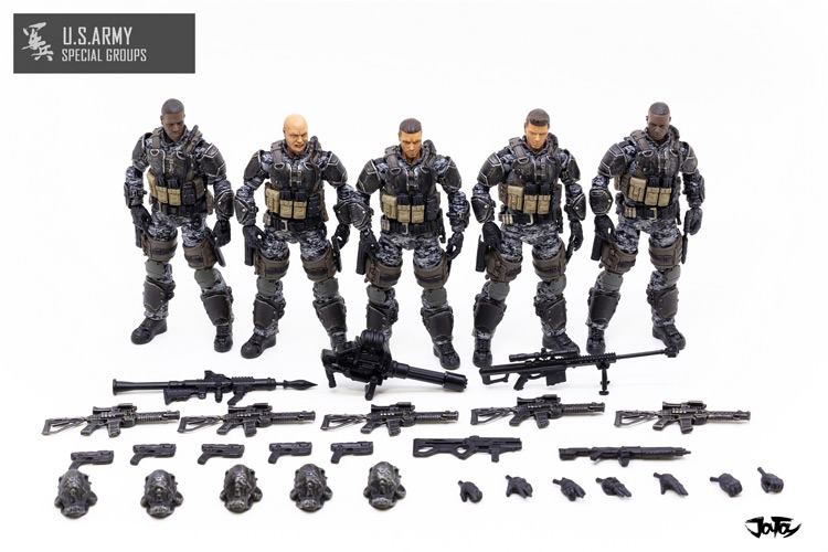 [สั่งจอง]JOYTOY 1/18 JTUS005 U.S.army special operations unit