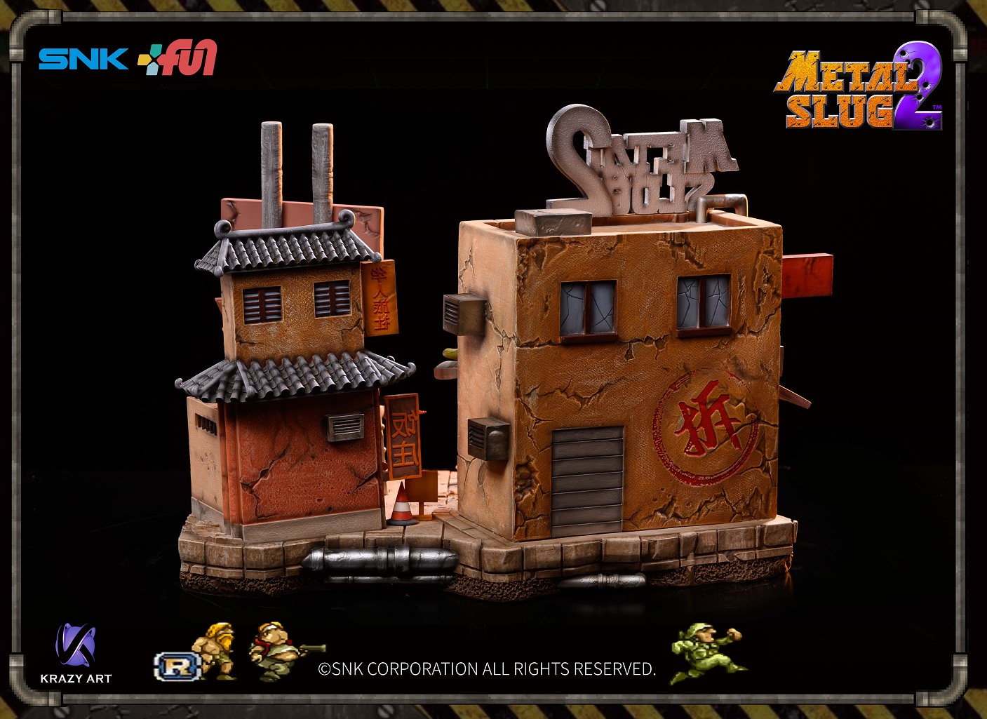 [สั่งจอง]Krazy Art : Metal Slug 2 - China Town