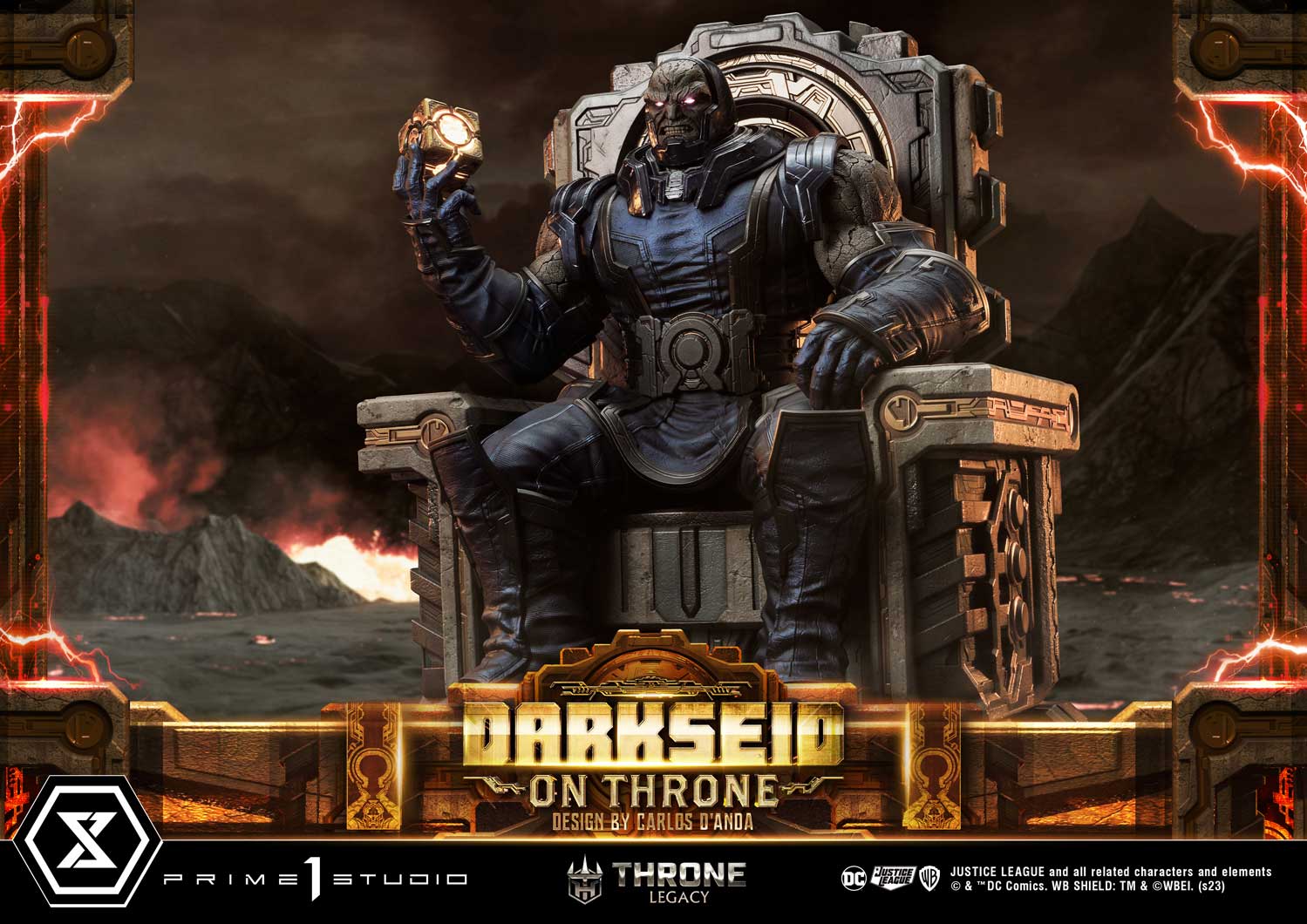 [สั่งจอง] Prime 1 Studio : Darkseid on Throne (Design by Carlos D'Anda)