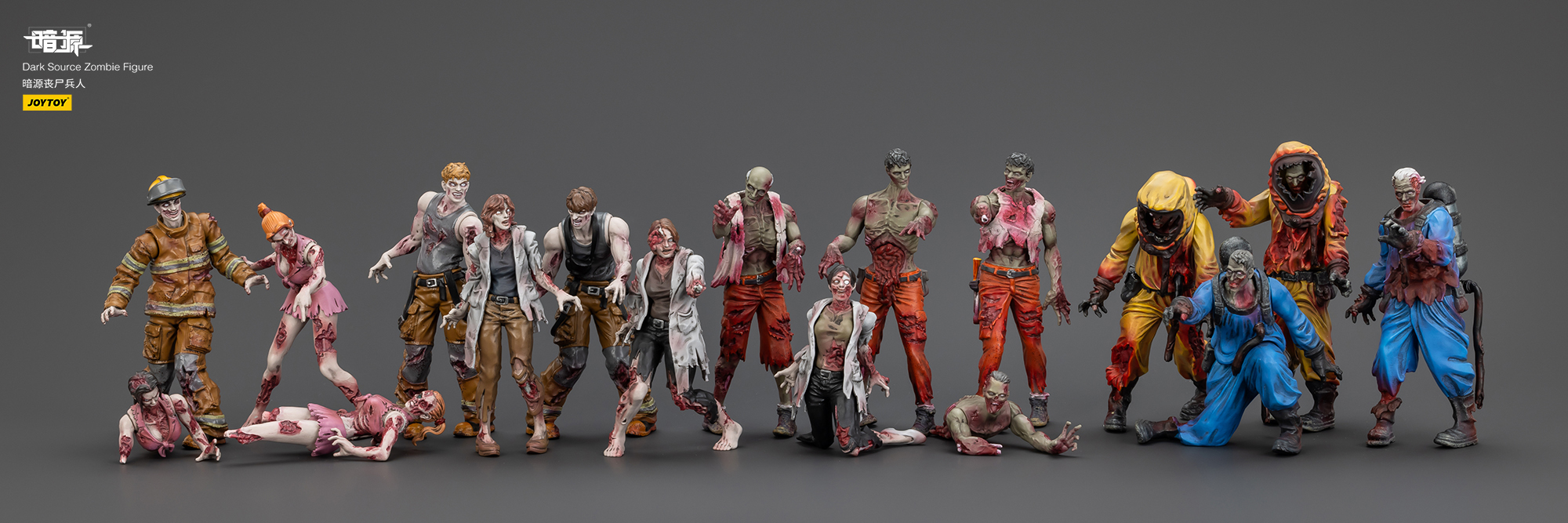 [สั่งจอง]Joy toy 1/25 : Dark Source Zombie Figure