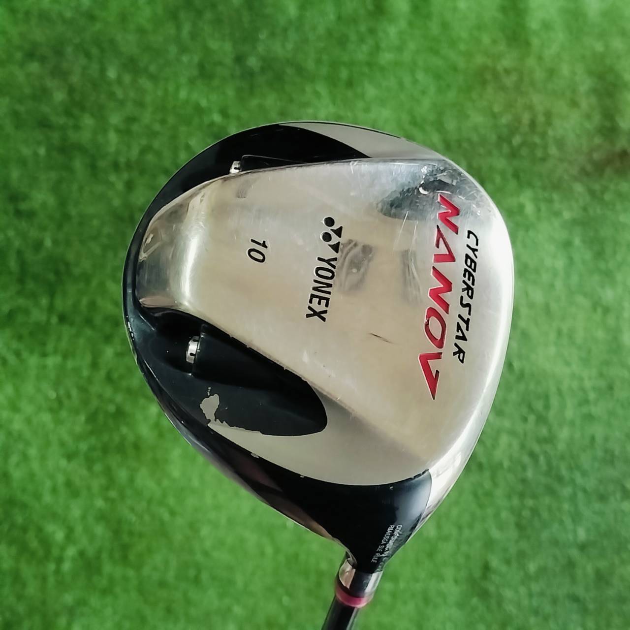 DRIVER YONEX CYBERSTAR NANO V องศา 10 ก้าน YONEX ผลิตด้วย นาโนคาร์บอน ผสมกับไทเทเนี่ยม สุดยอดก้านเลยค่ะ FLEX R ไม้กอล์ฟพรีเมี่ยมมือสอง ของแท้ By NakaraLuxurious