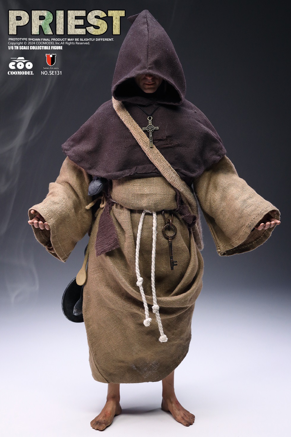 [สั่งจอง] COOMODEL 1/6 SE131 : SERIES OF EMPIRES - MEDIEVAL PRIEST