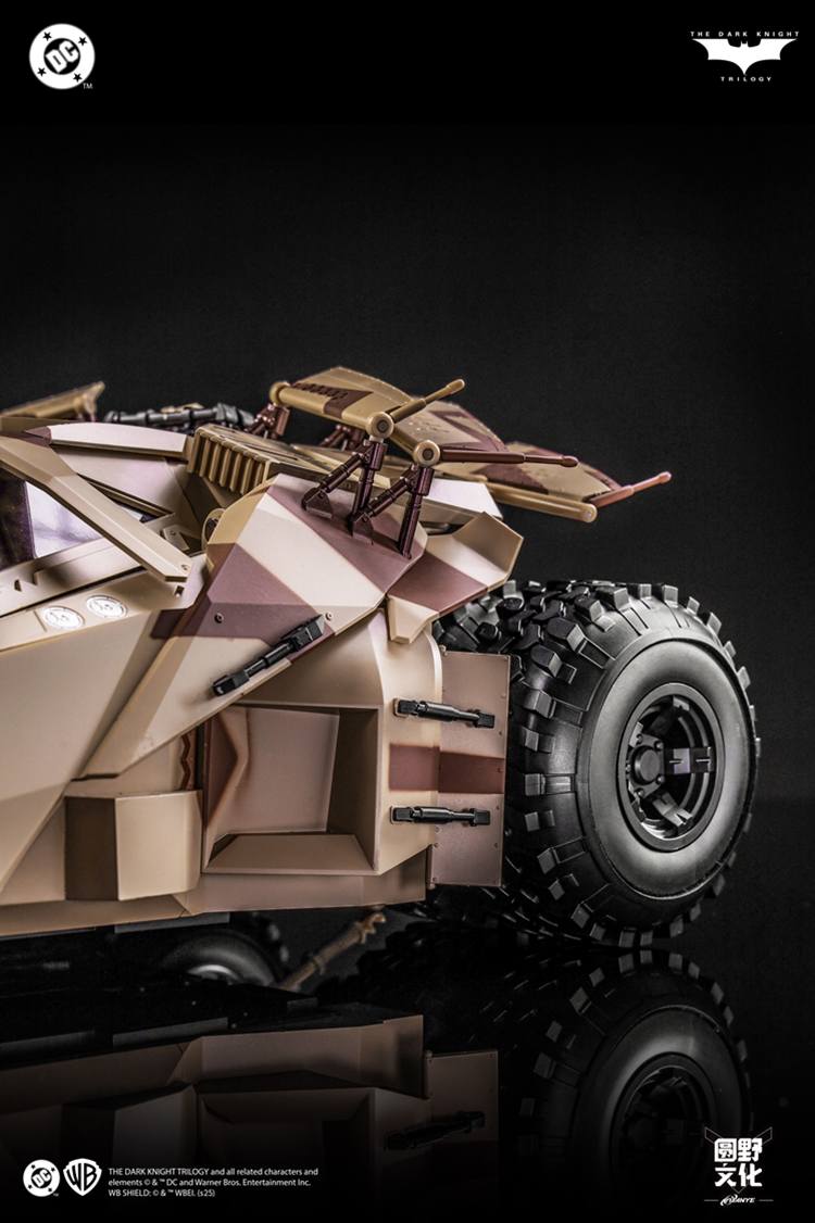 [สั่งจอง] ModoKing 1/12 : Armored Tumbler & Bat Pod Camo Ver. 1/12 (The Dark Knight Trilogy)