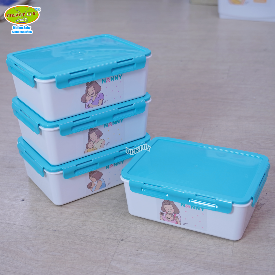 Nanny แนนนี่ กล่องเก็บของเอนกประสงค์ ขนาด 5 ลิตร ลาย Munin (มุนิน) 186MU