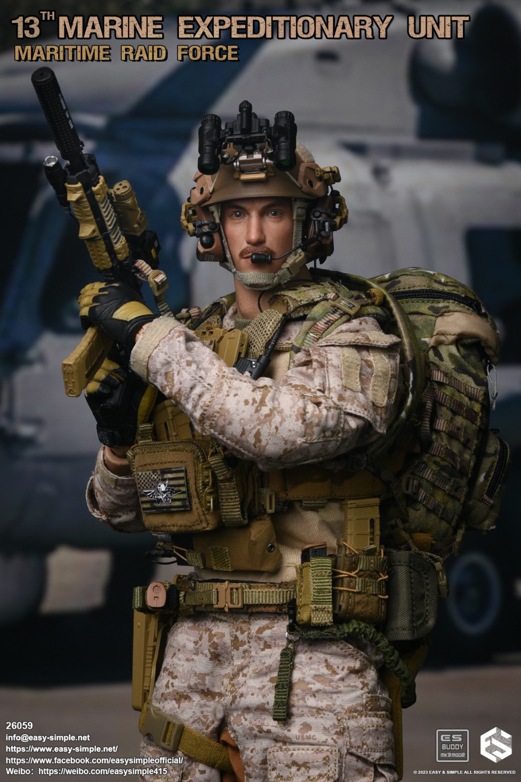 [สั่งจอง] Easy&Simple ES 26059 1/6 : 13th Marine Expeditionary Unit Maritime Raid Force