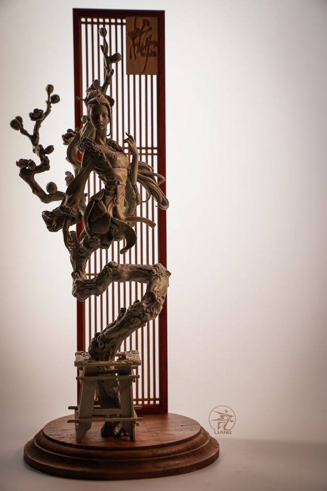 [สั่งจอง]Yuan Xing Liang Chinese Ladies Plum, Orchid, Bamboo and Chrysanthemum