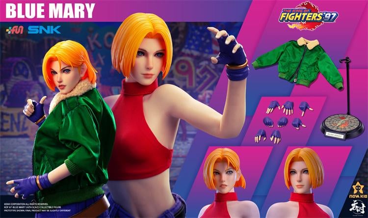 [สั่งจอง]Tunshi Studio 1/6 : The King of Fighters '97 - BLUE MARY