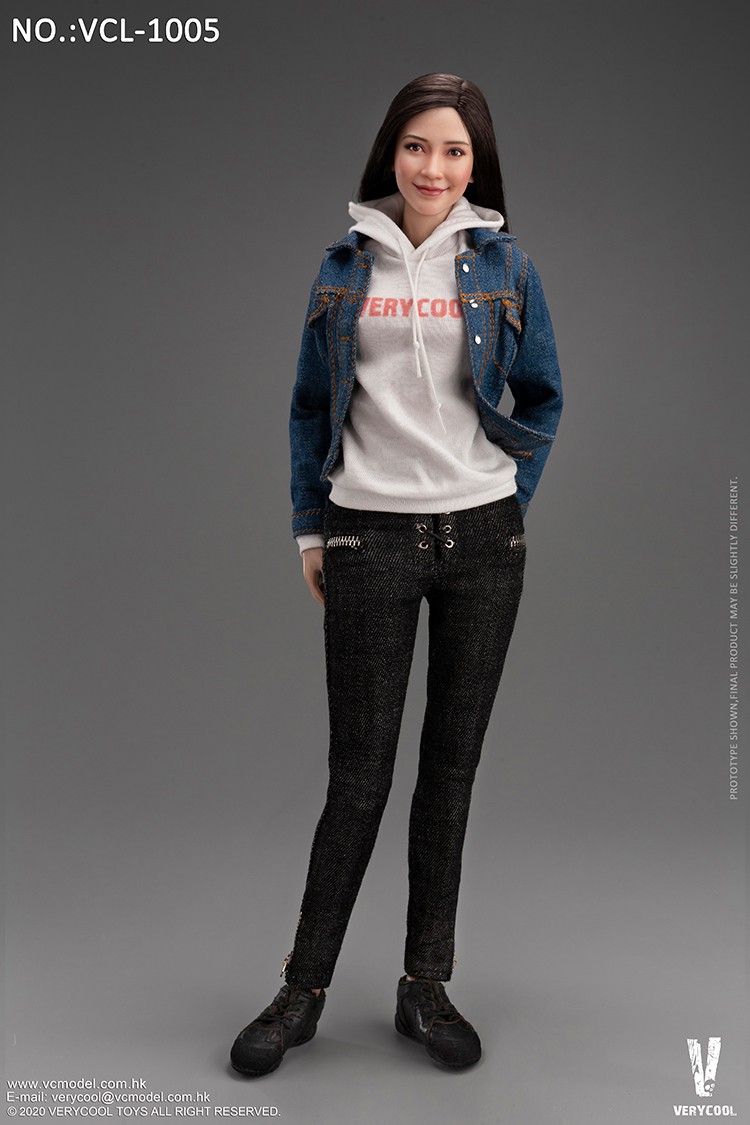 [สั่งจอง] VERYCOOL VCL-1005 / FX10 1/6 : Denim Leisure Wear Set - Head Sculpt & Female Body