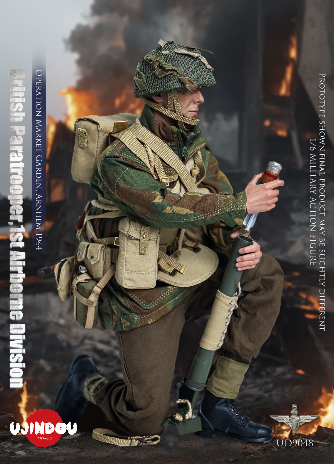 [สั่งจอง]UJINDOU UD9048 1/6 : British Paratrooper 1st Airborne Div Operation Market Garden Arnhem 1944