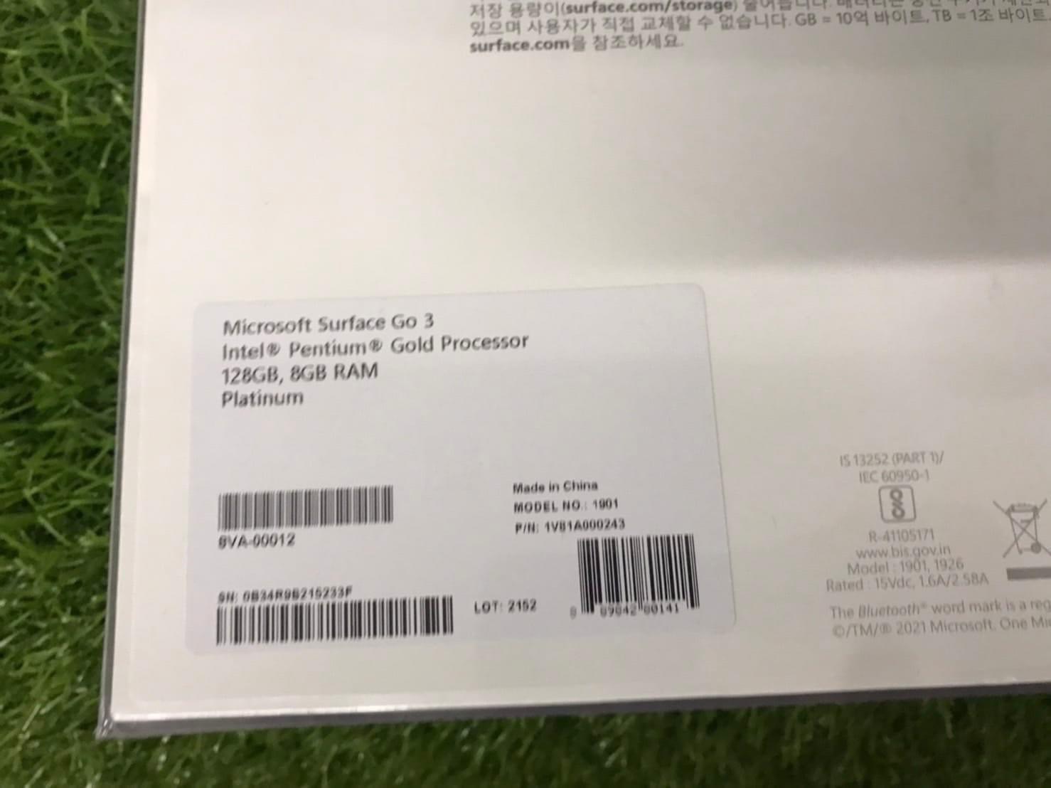 Microsoft SURFACE Go 3