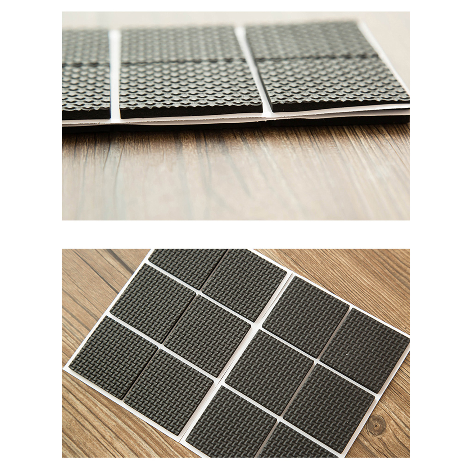 แผ่นรองขาเก้าอี้ แพ็ค 2/4/12/30/48ชิ้น กันพื้นเป็นรอย กันกระแทก กันแรงกระทบ มีแบบกลมและแบบเหลี่ยม