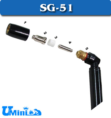 อะไหล่หัวเชื่อม PLASMA รุ่น SG-51