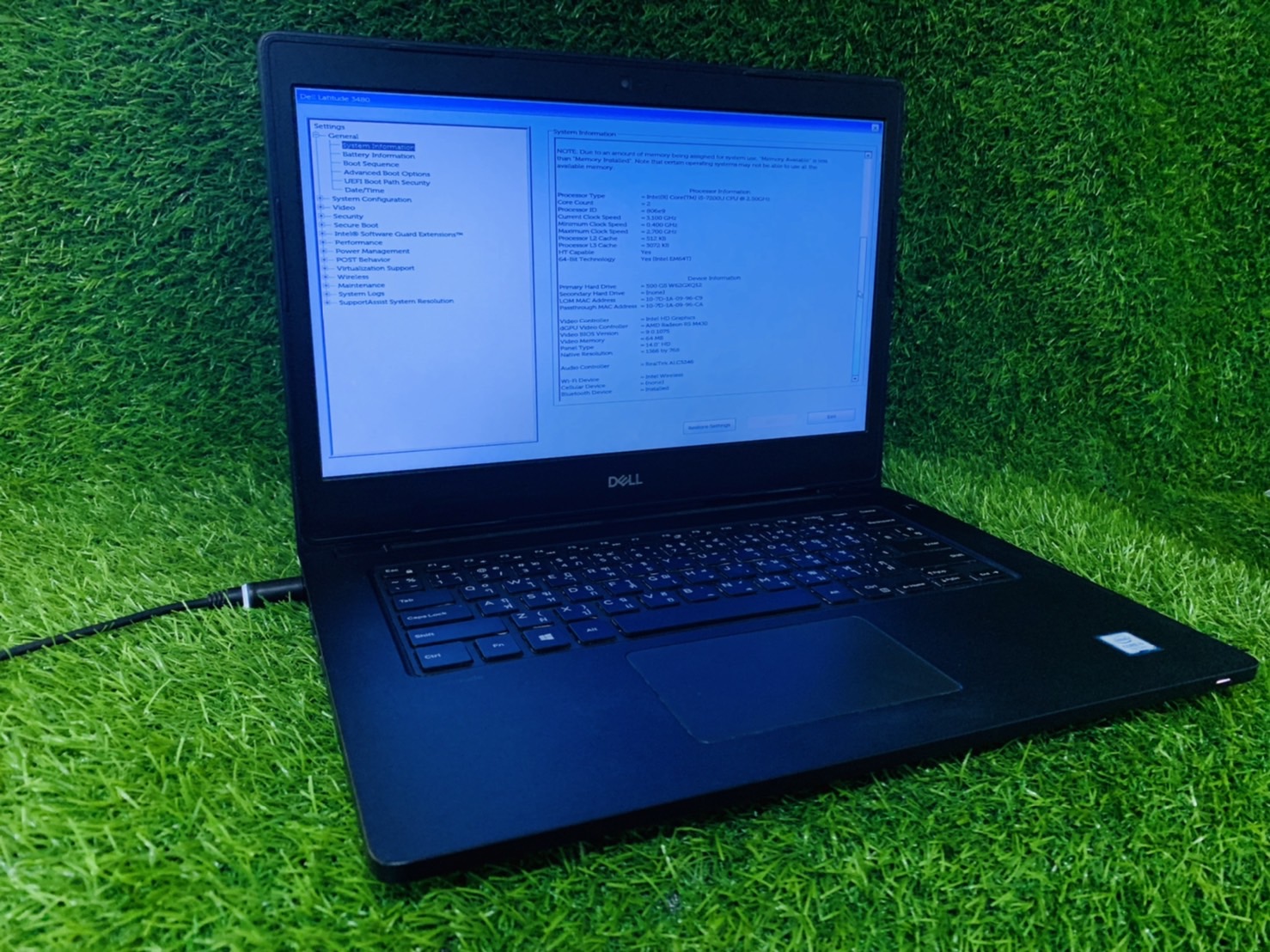 โน๊ตบุ๊ค Notebook DELL Latitude 3480 - 14 inch - แบตเสื่อม