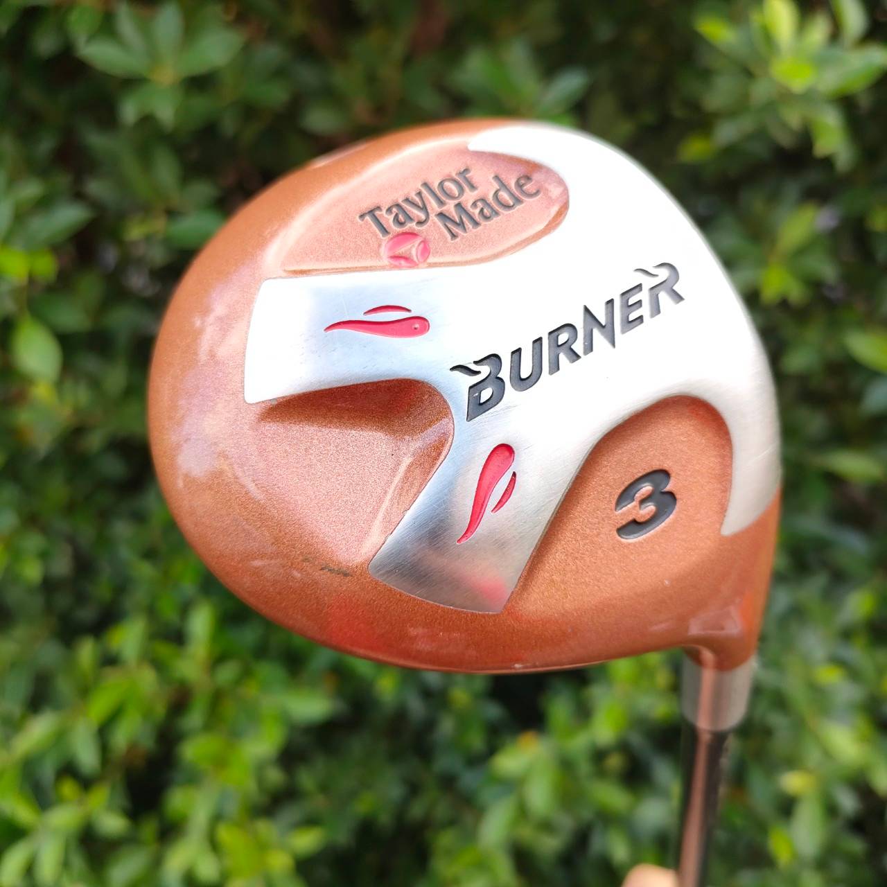 FW3 TAYLORMADE BURNER ก้าน bubble shaft FLEX R เป็นก้านแสนพิเศษสุดดัง!! จะมีท่อนอ้วนผอม ตีได้ไกลมาก และ ตรงมาก!! ไม้กอล์ฟมือสอง ของแท้ BY NakaraLuxurious