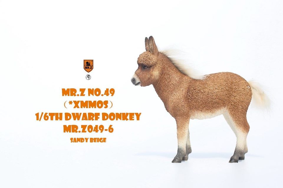 [สั่งจอง] Mr.Z MRZ049 Animal Model No.49: 1/6th Dwarf Donkey