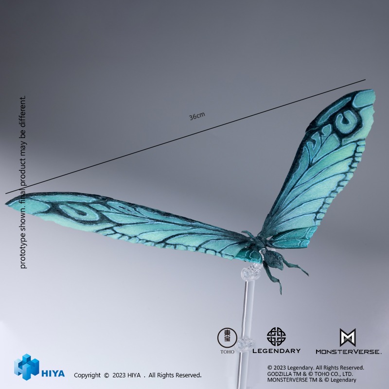[สั่งจอง]Hiya toys EXQUISITE BASIC EBG0411 : Mothra Emerald Titan Ver.