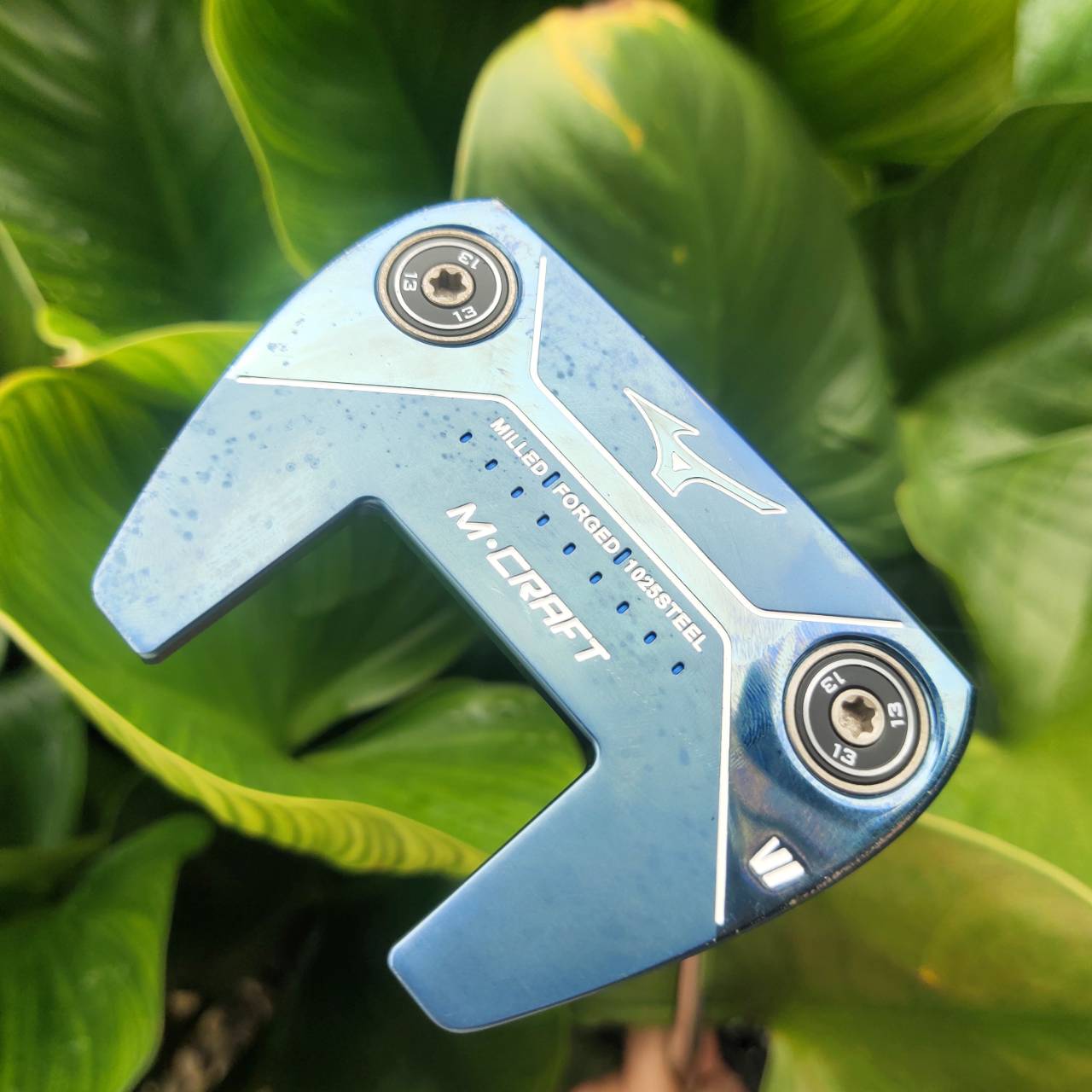 PUTTER MIZUNO M-CRAFT VI ปีกสองข้าง นิยมสุดตอนนี้ หน้า MILLED ที่สุดของความเกาะไลน์ วัสดุขั้นเทพ